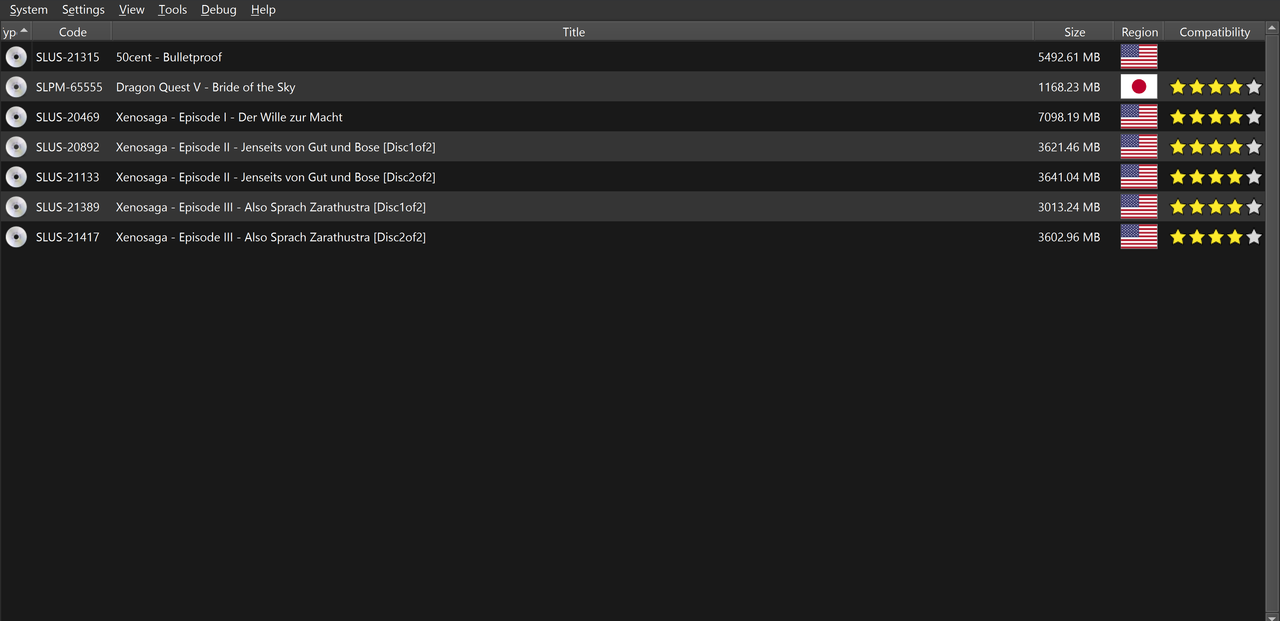 PCSX2 page
