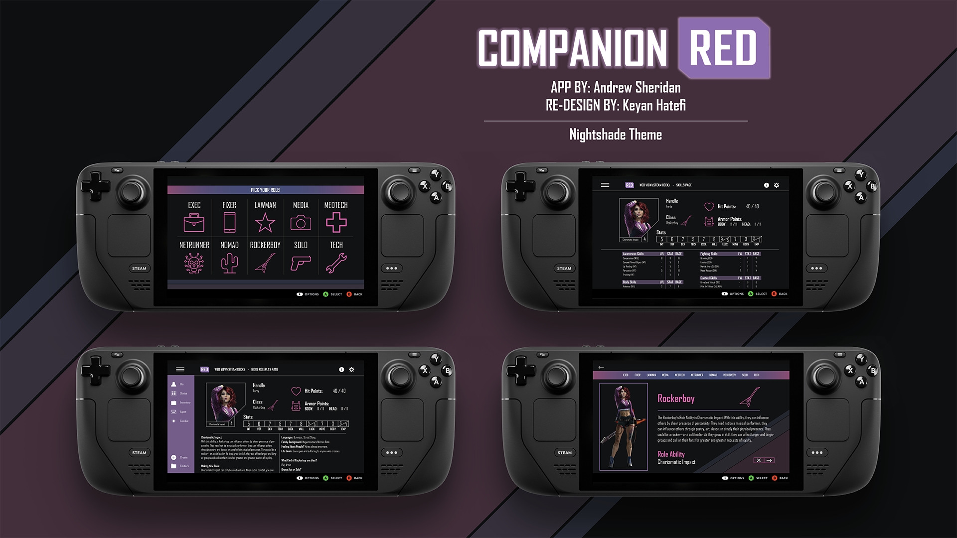 Companion Red - UI/UX Redesign Thumbnail